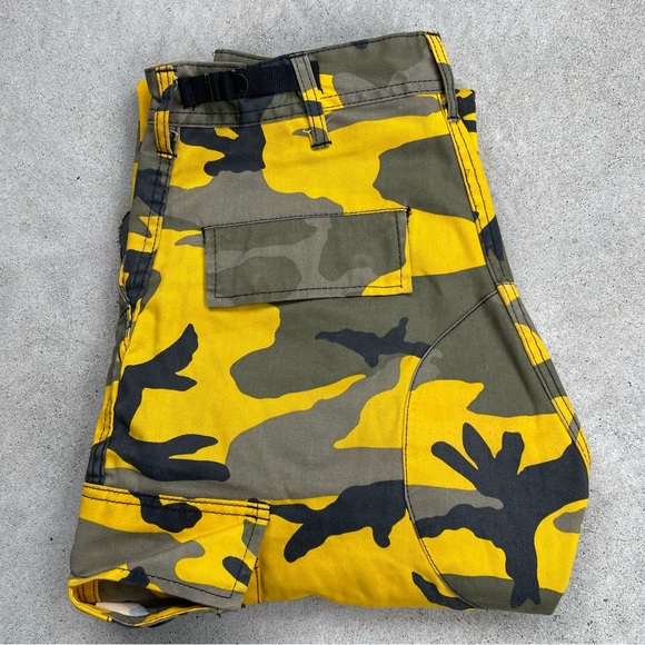 Yellow Camouflage Military/ Army pants - size M - Picture 6 of 6